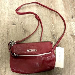 Kenneth Cole Burgundy Purse